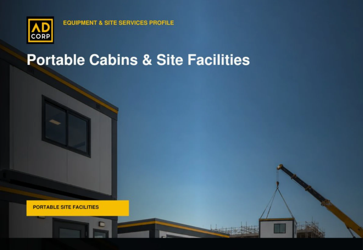 Portable Cabins & Site Facilities service illustration