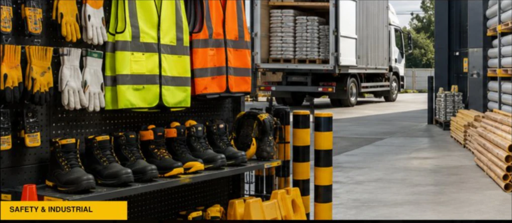 Safety & Industrial Supplies service illustration
