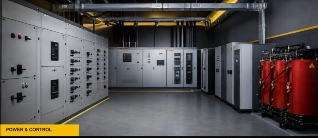 Power Distribution & Control service illustration